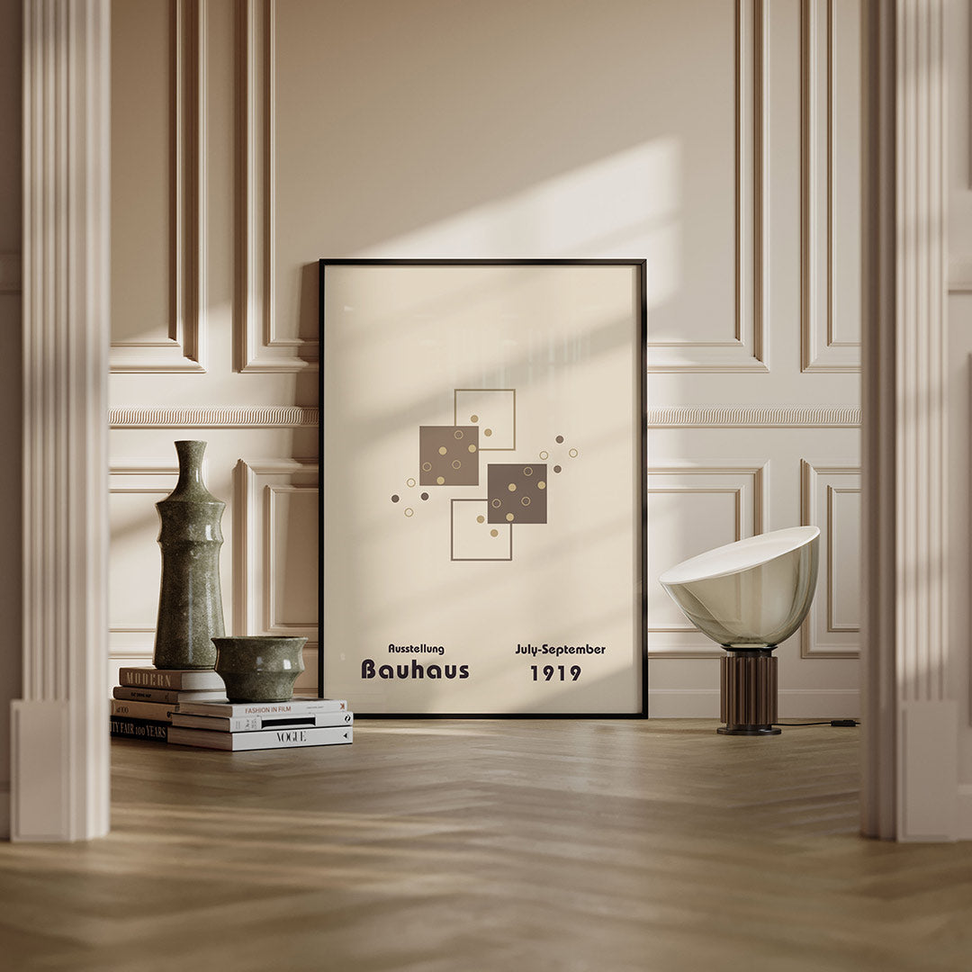 Vormen en vlakkenspel Poster