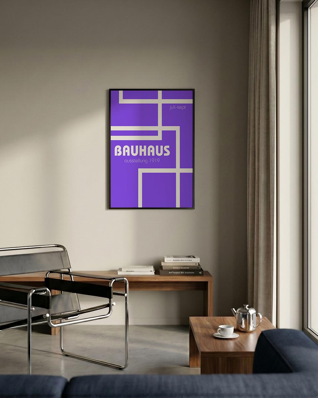 Lijnen en vlakken Poster
