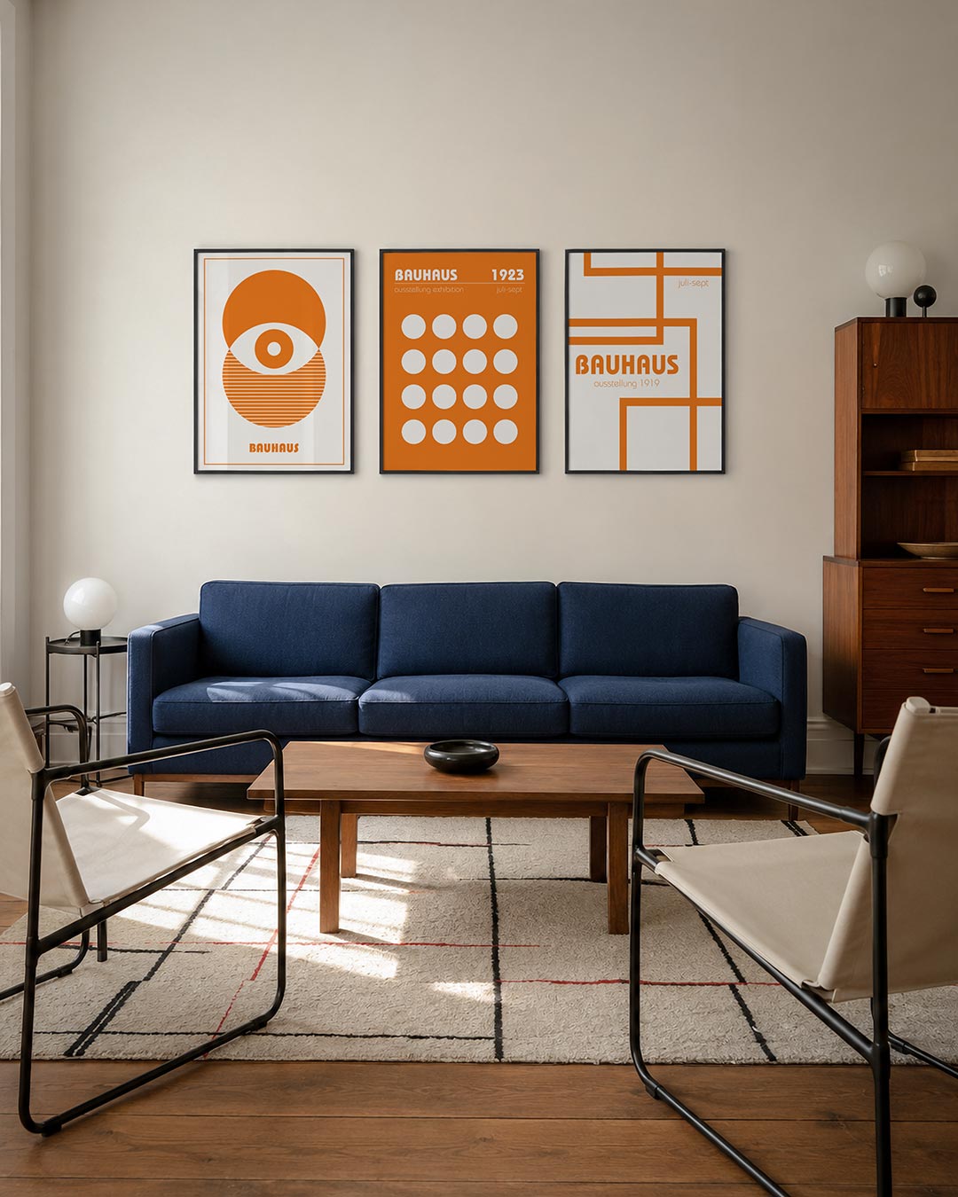 Oogvorm en lijnen Posterset