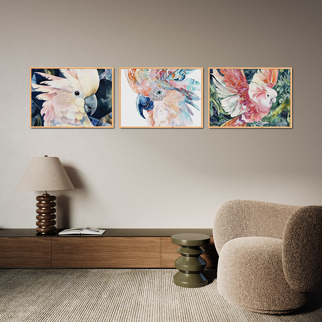 Vederlichte kleurenpracht Posterset