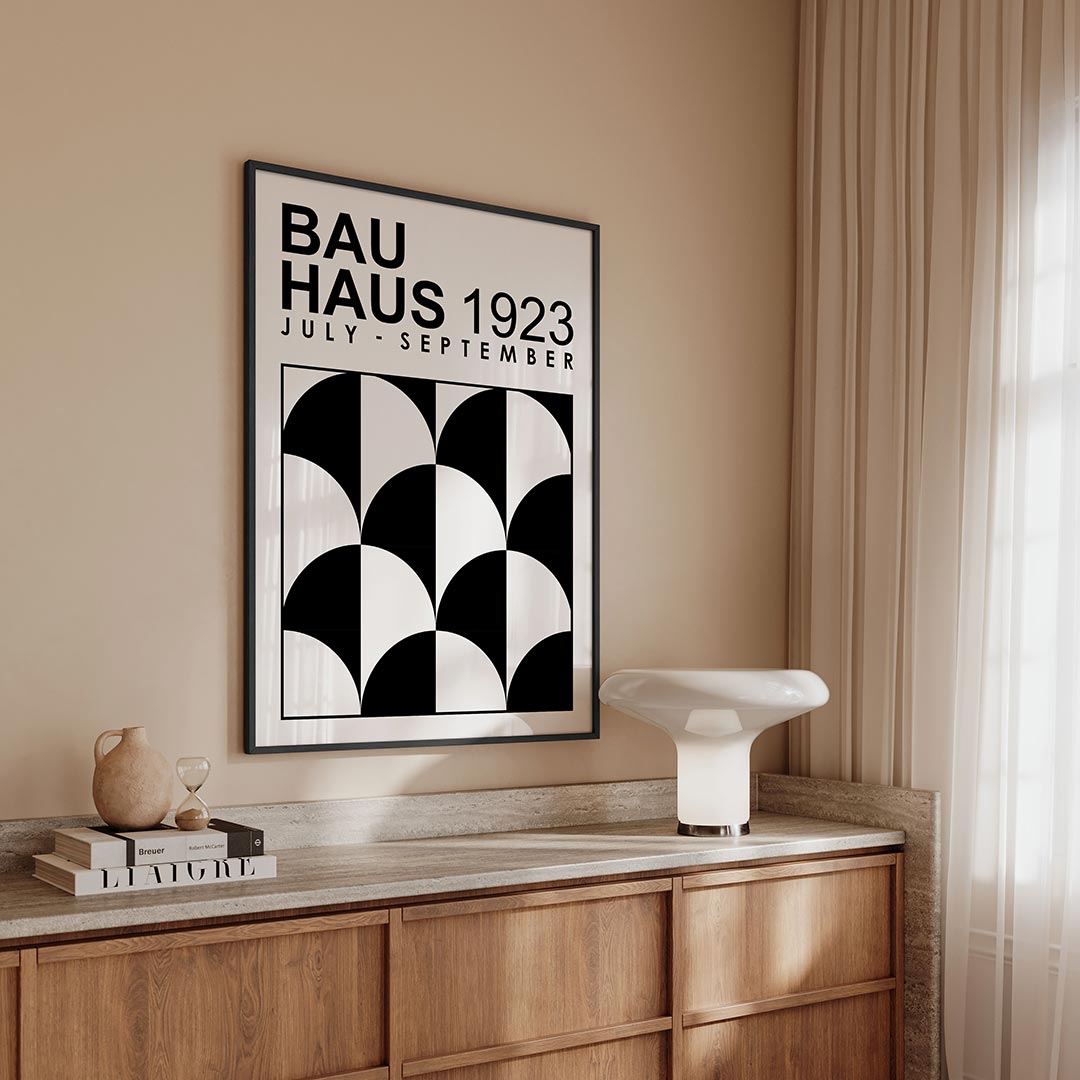Vormritme en kleur Poster