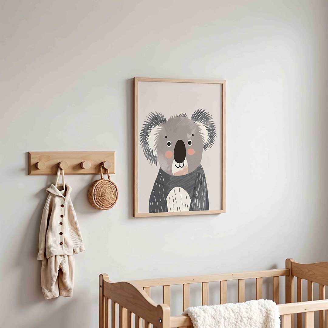 Koala illustratie Poster