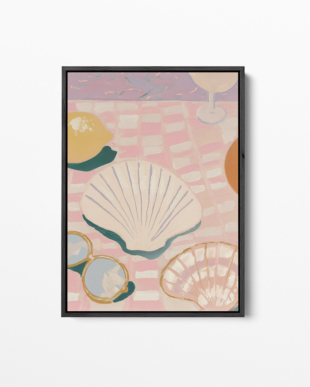 Zomers tafereel Kunstwerk