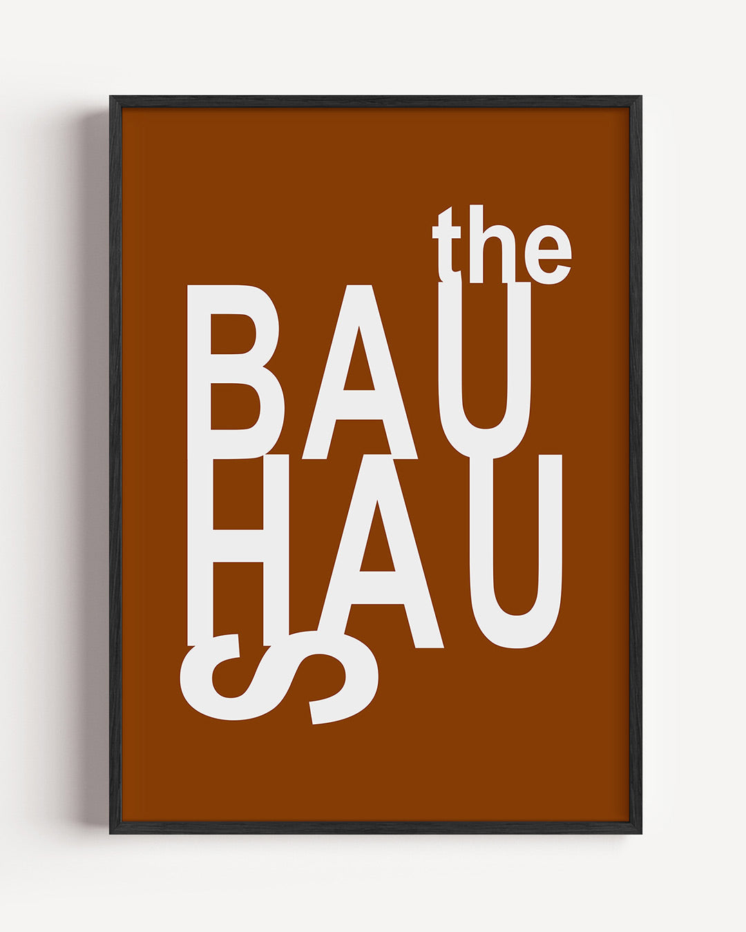 Typografische compositie Poster
