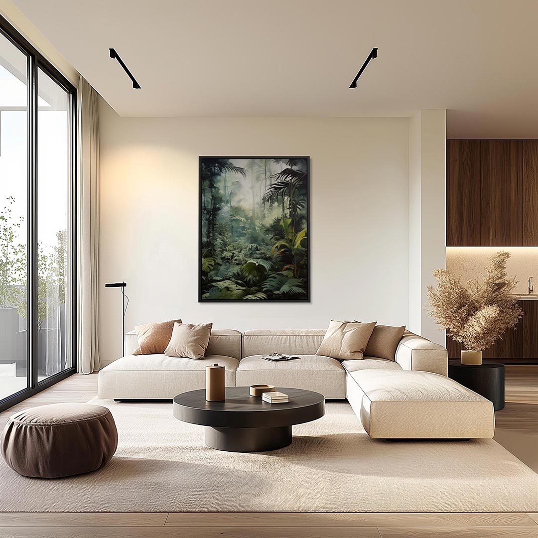 Weelderige jungle Kunstwerk