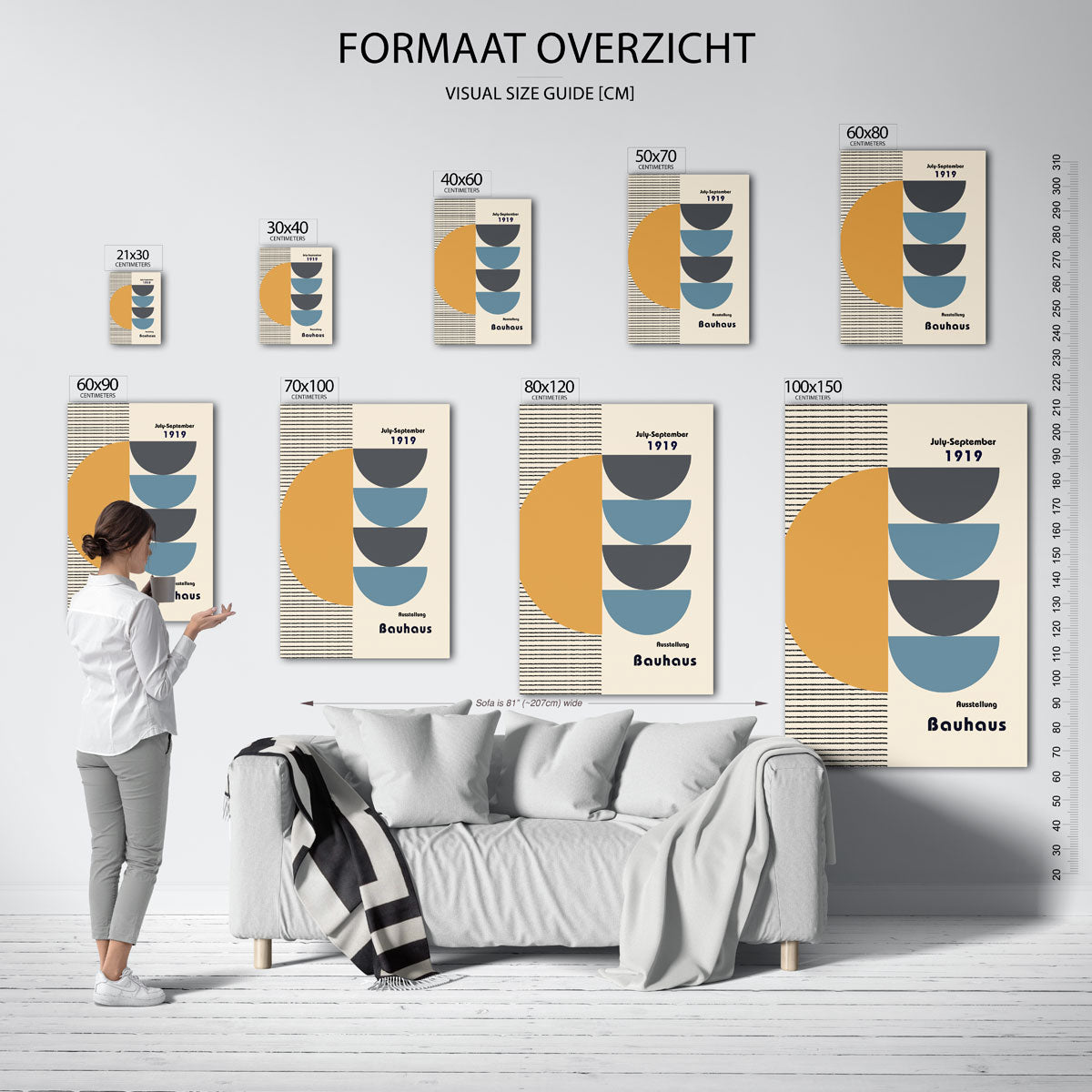 Vorm en balans Poster