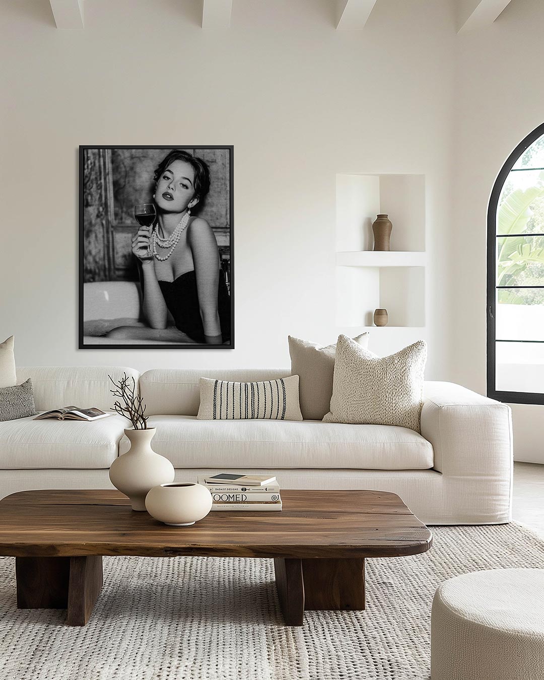 Elegante badkamer scène Kunstwerk