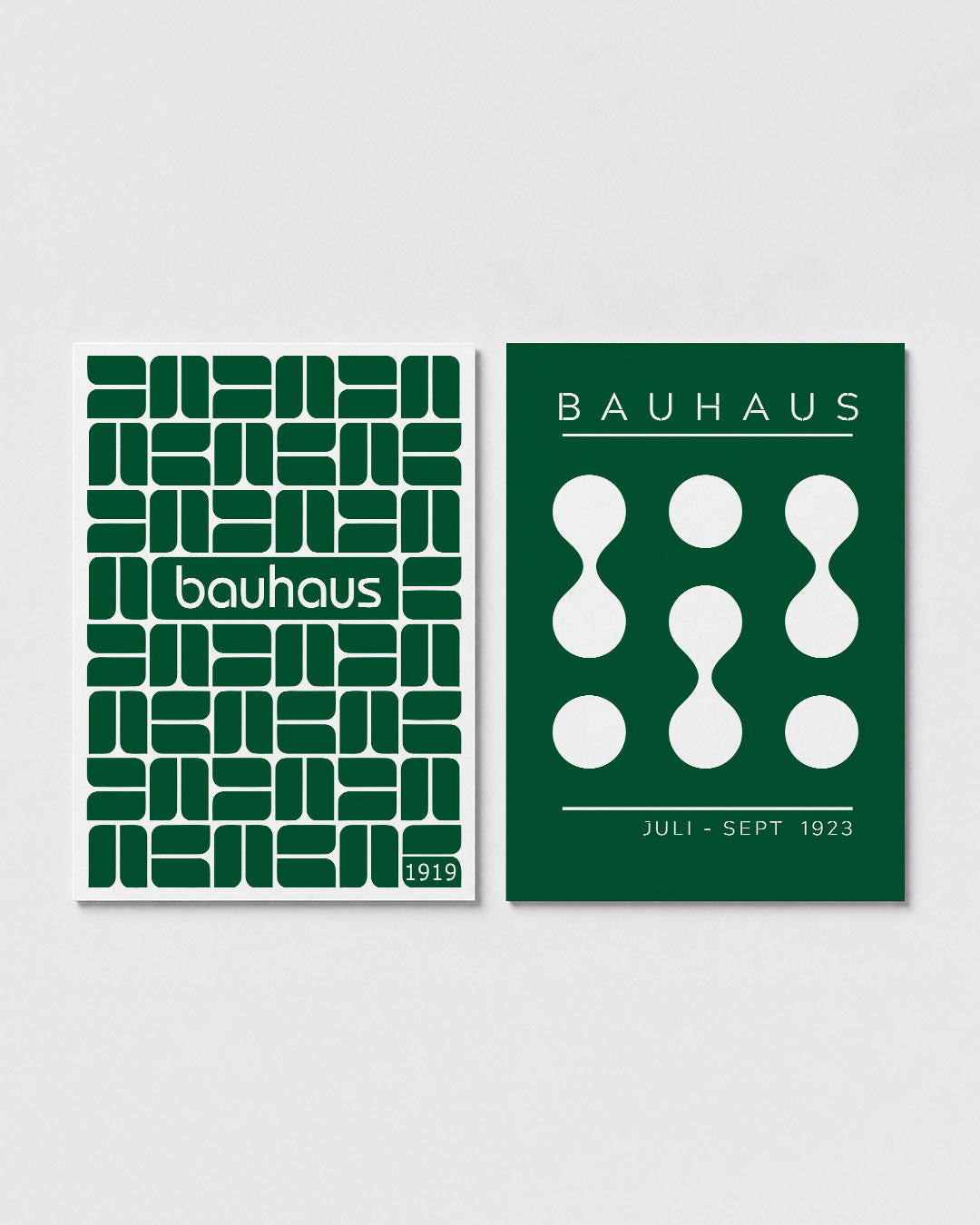 Vormritme en kleur Posterset