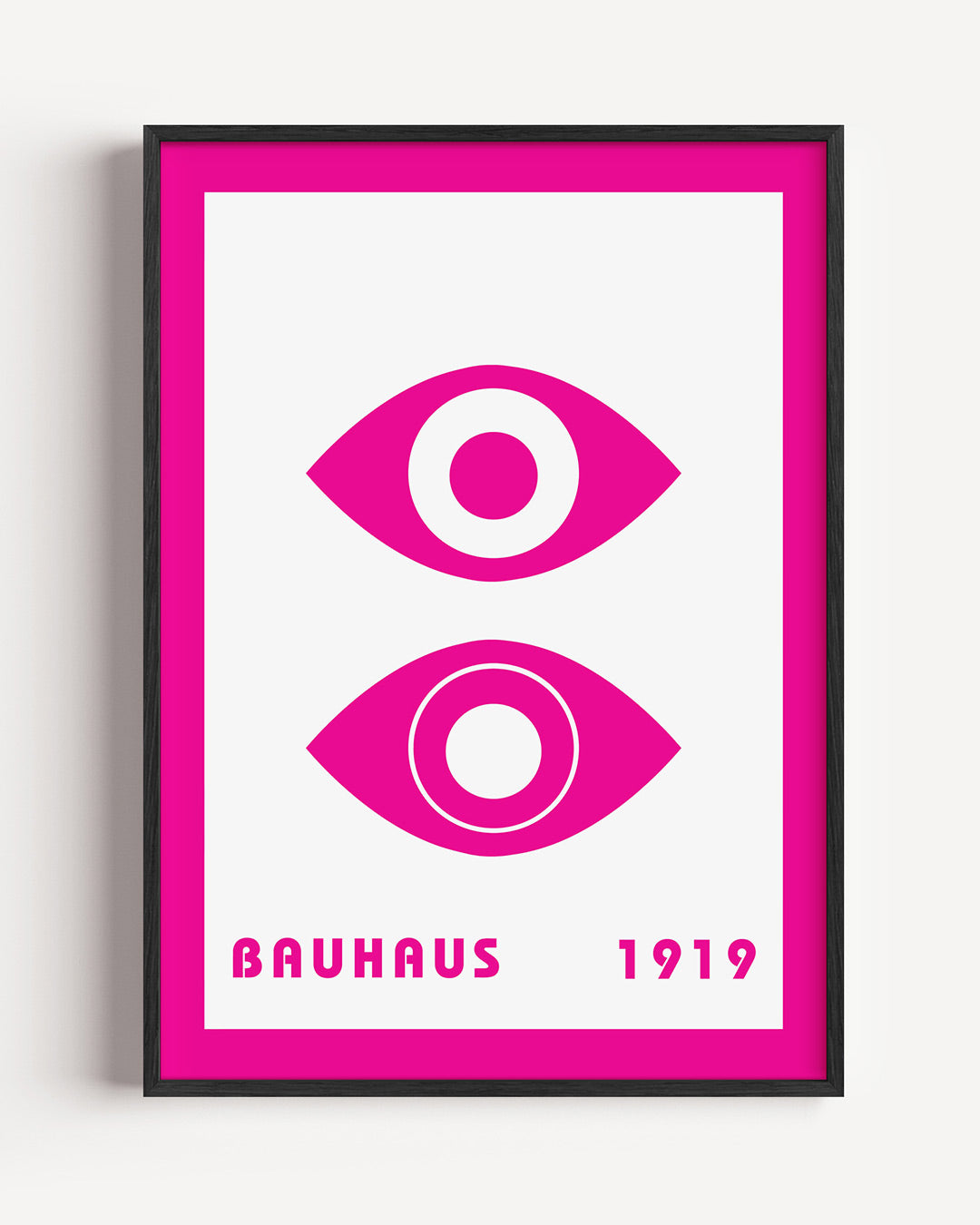 Oogvormen en kleur Poster
