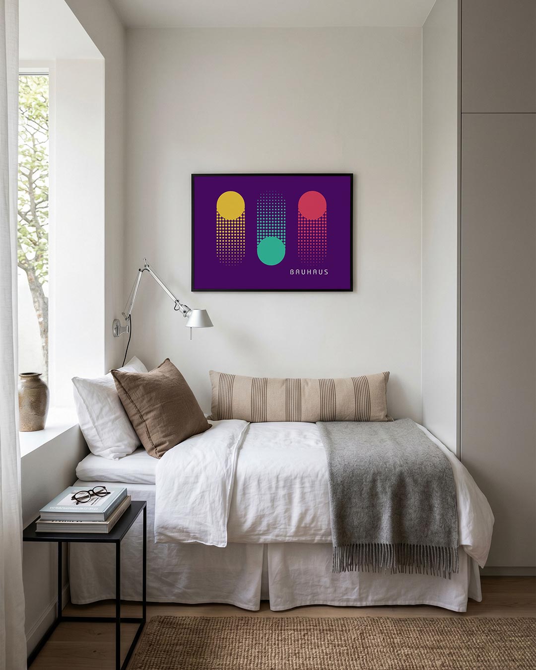 Kleurvlakken en patronen Poster