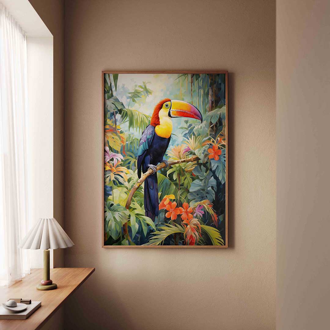 Tropische toekan Poster