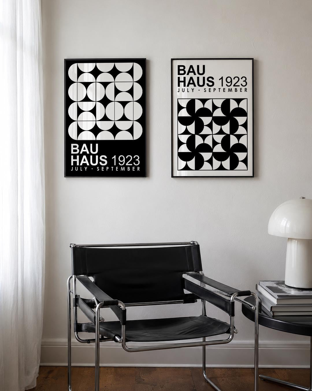 Cirkelritme en vlakkenspel Posterset