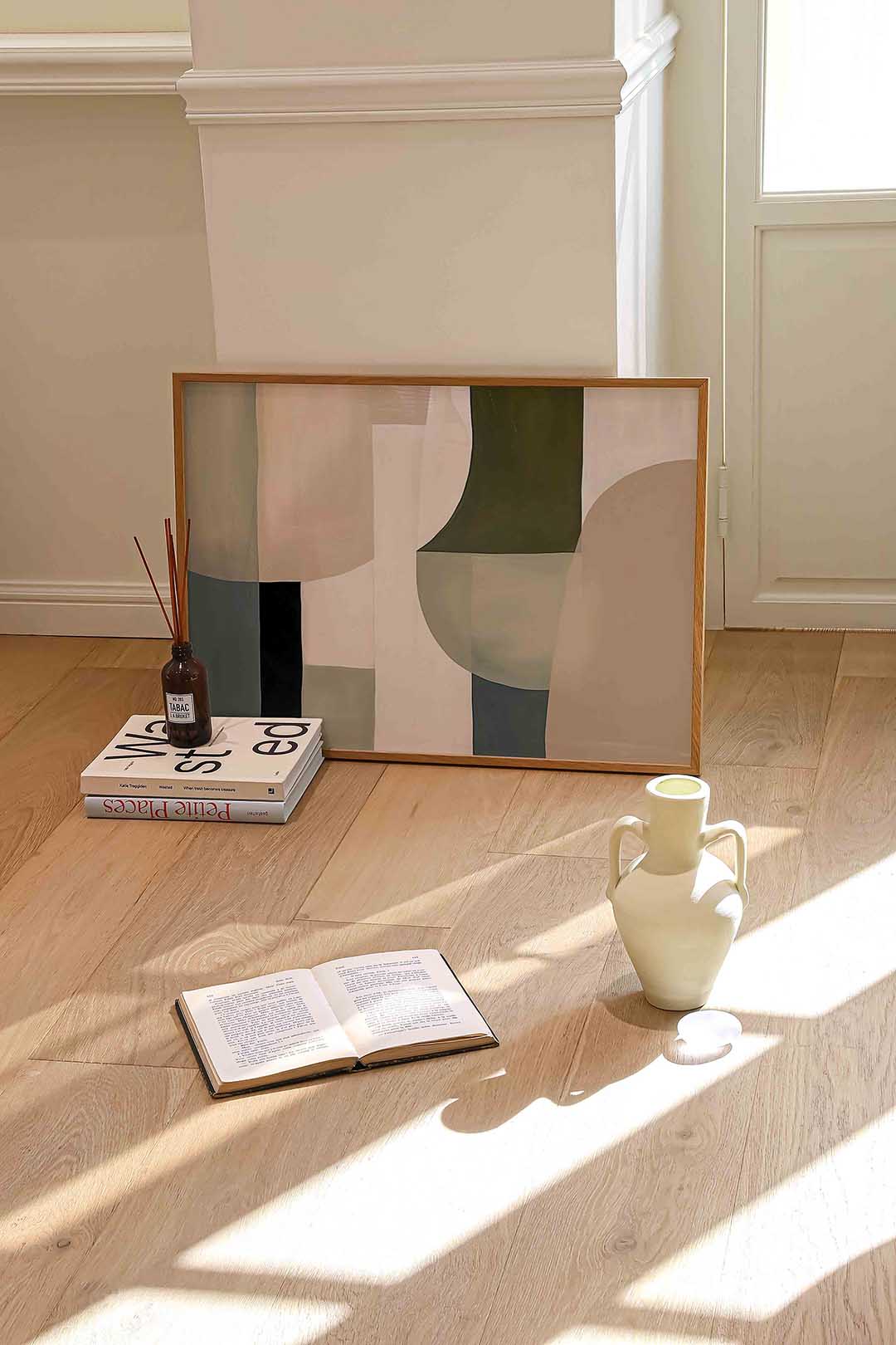 Abstracte vormen Poster