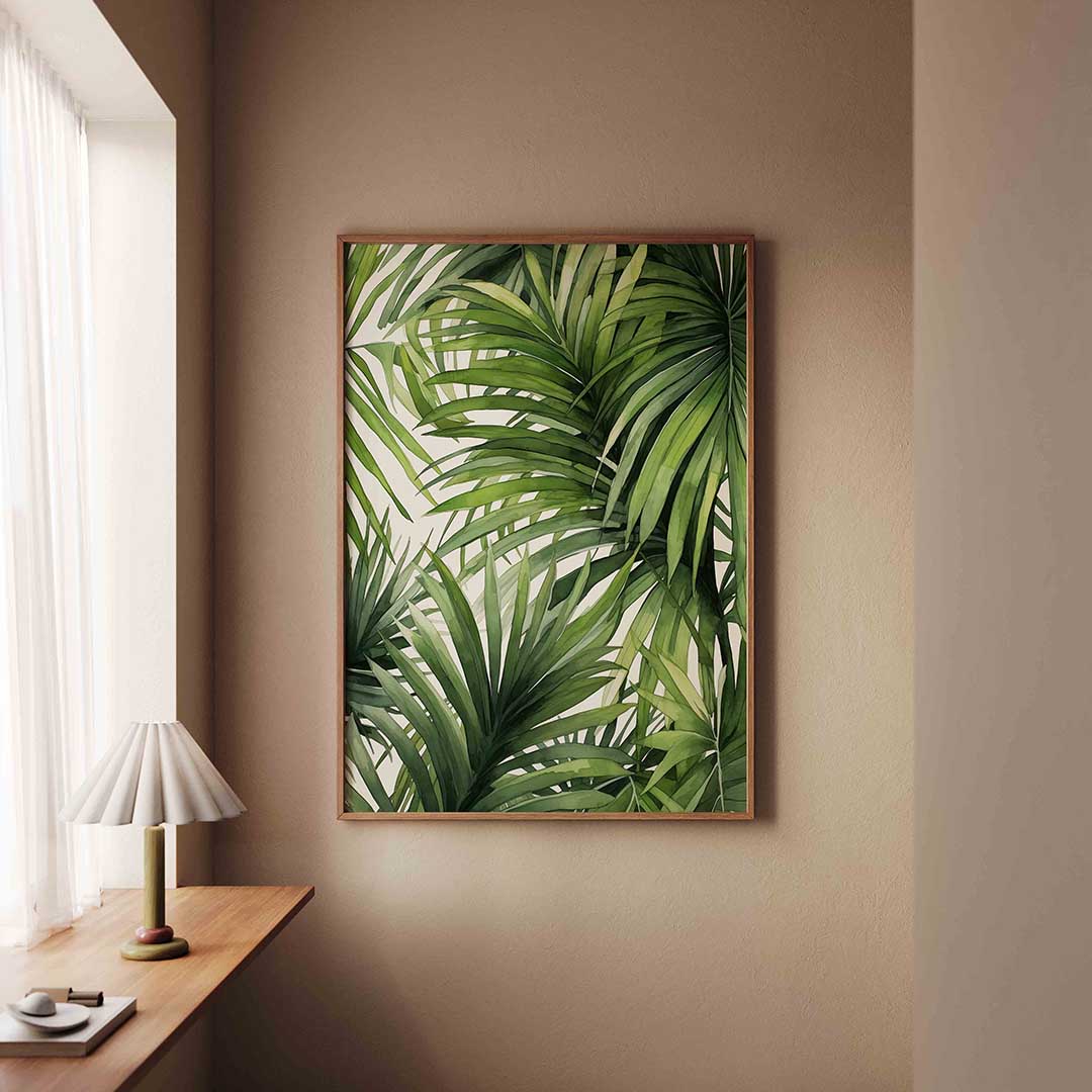 Groene bladeren Poster