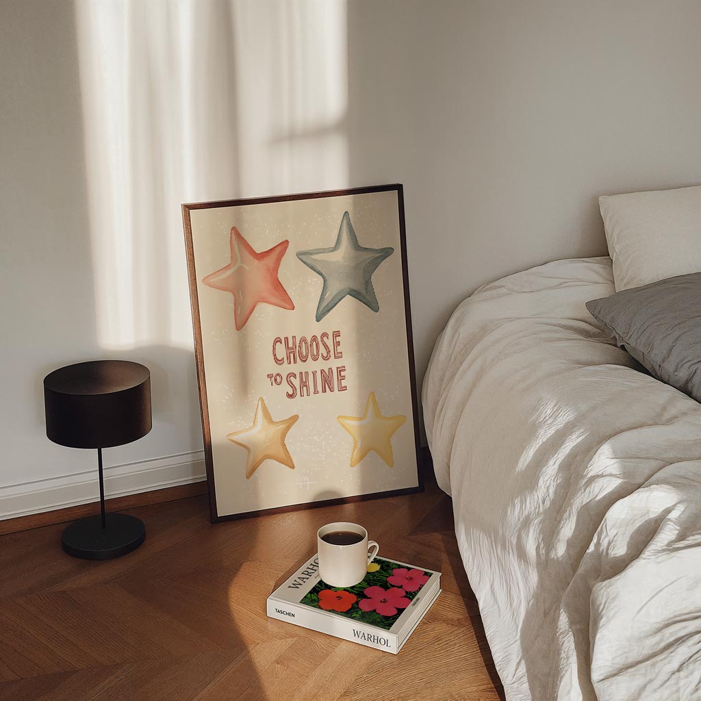 Inspirerende Sterren Poster-WallArtistic
