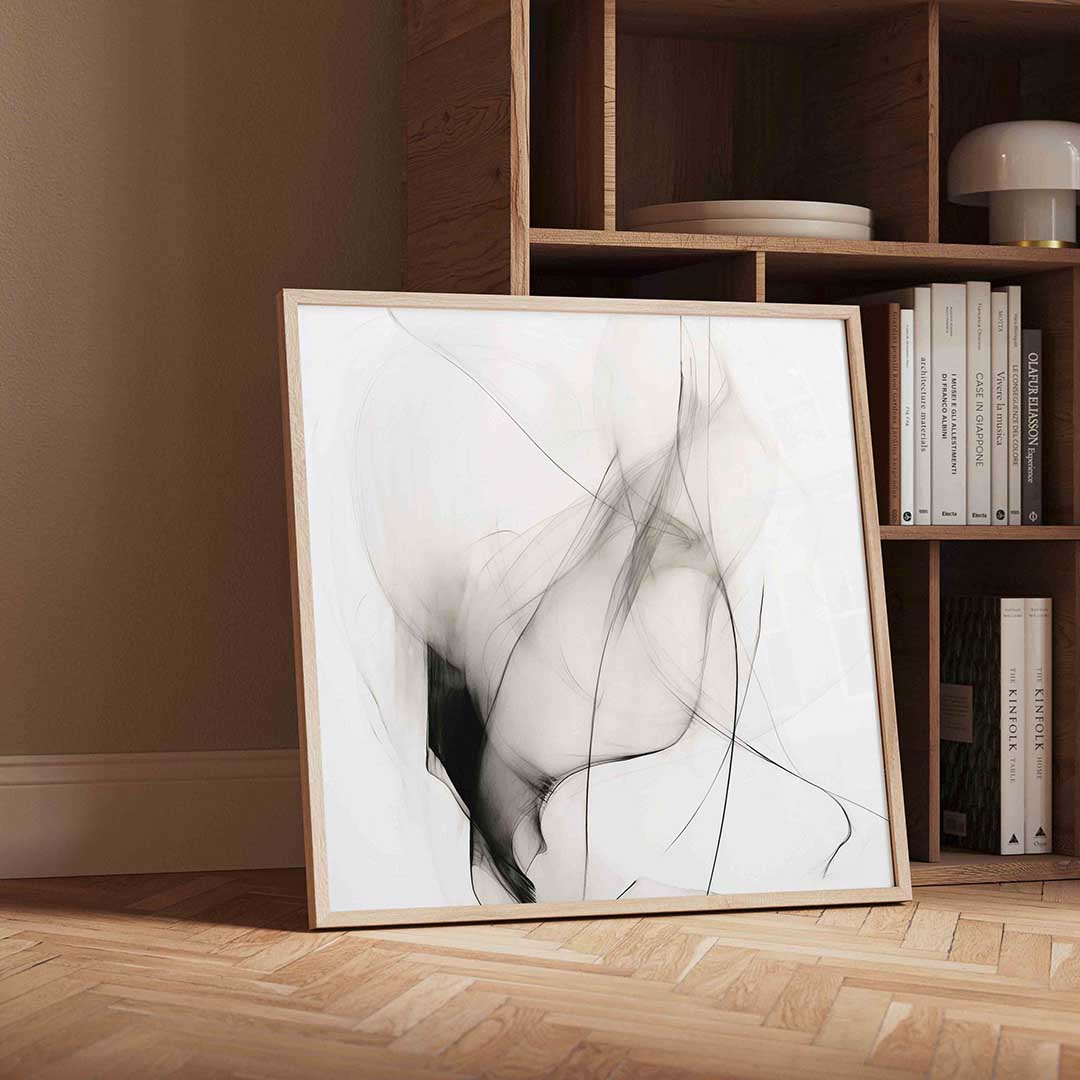 Abstracte lijnen Poster