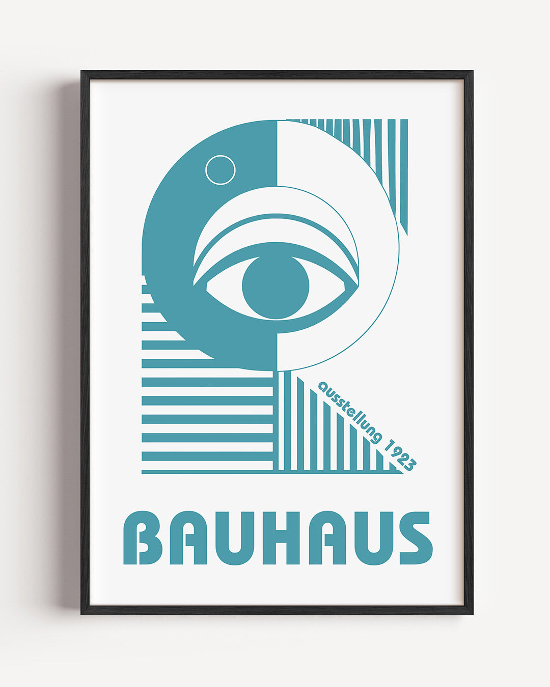 Oog en lijnen Poster