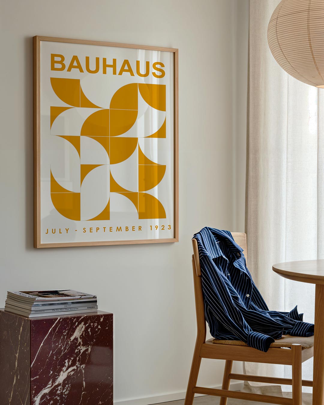 Vormritme en kleur Poster
