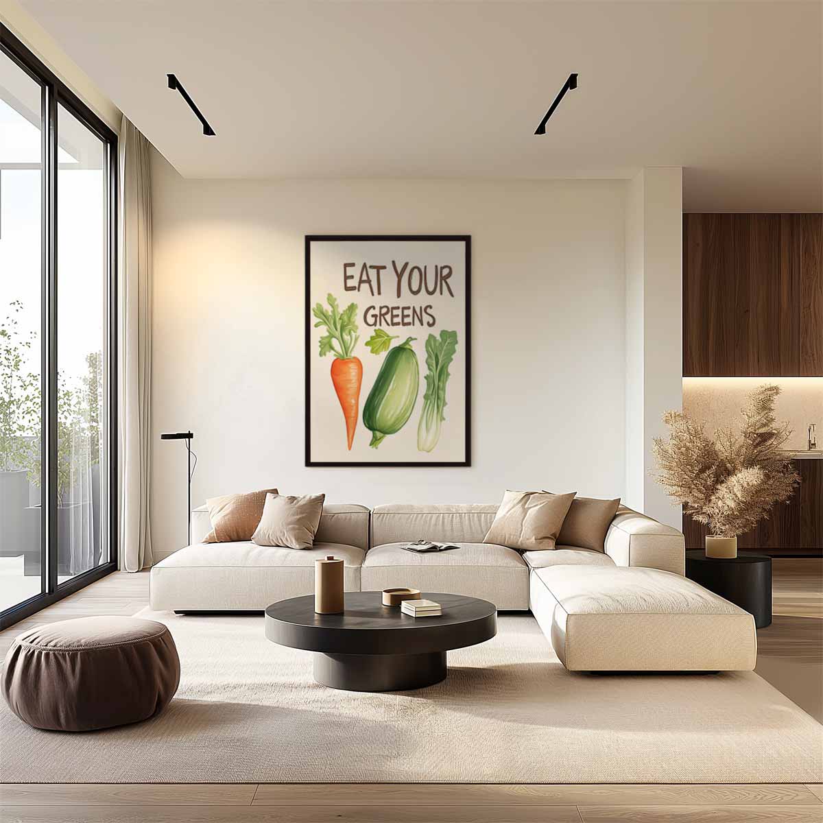Gezonde Groente Inspiratie Kunstwerk-canvas-dibond-plexiglas-wanddecoratie-WallArtistic