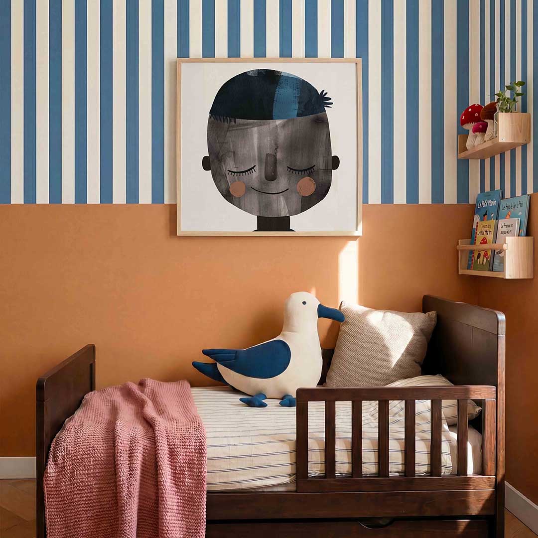 Lachend gezicht Poster
