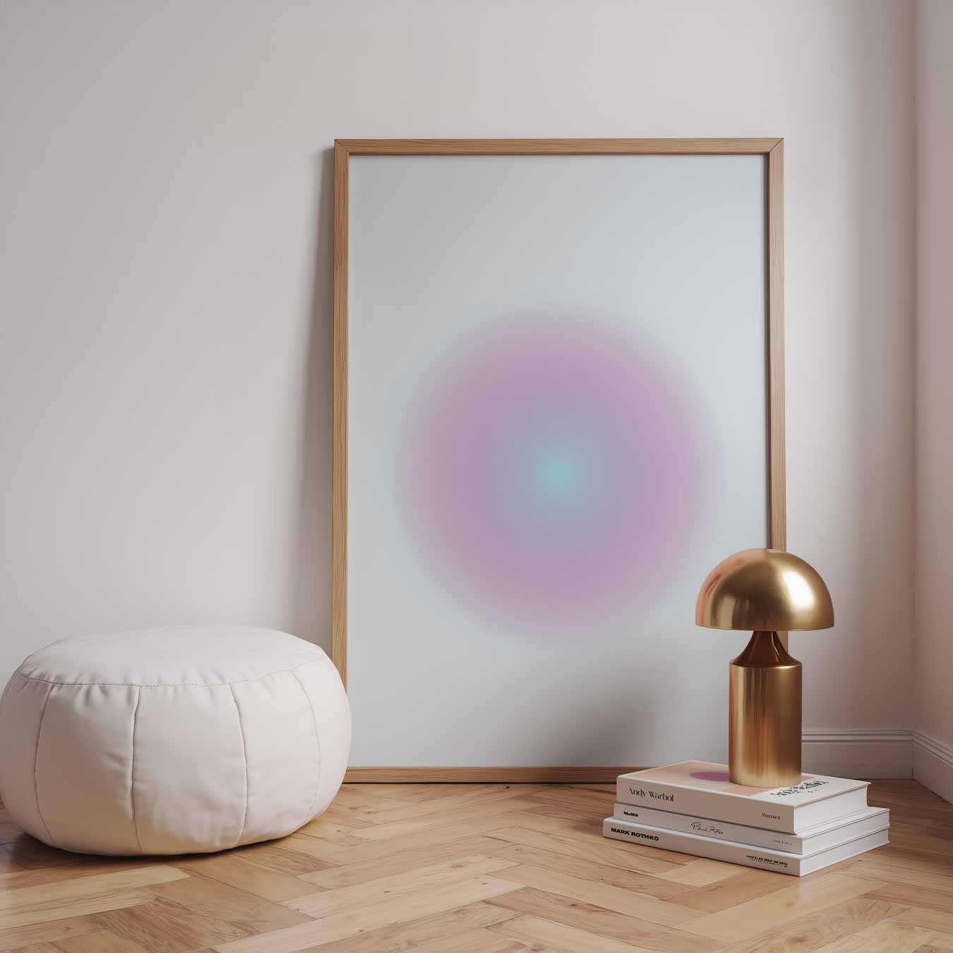 Dromerige Regenboogverloop Poster-WallArtistic