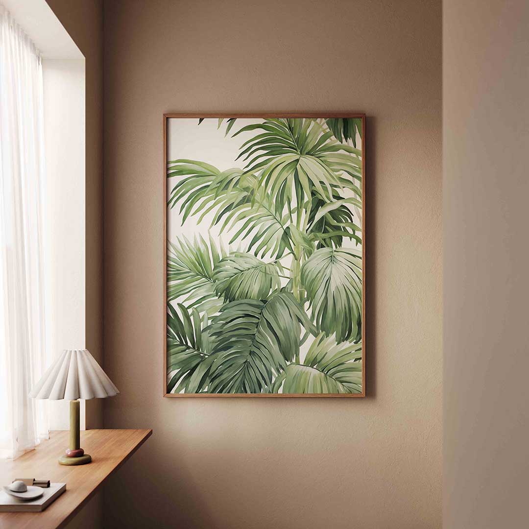 Groene bladeren Poster