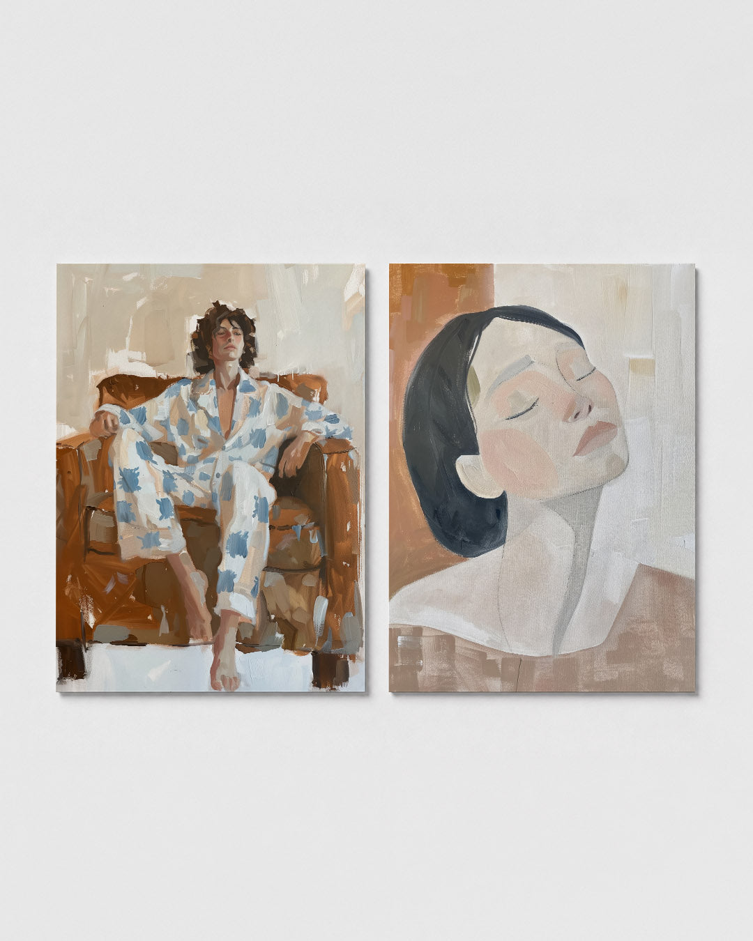 Kleurvlakken en rust Posterset