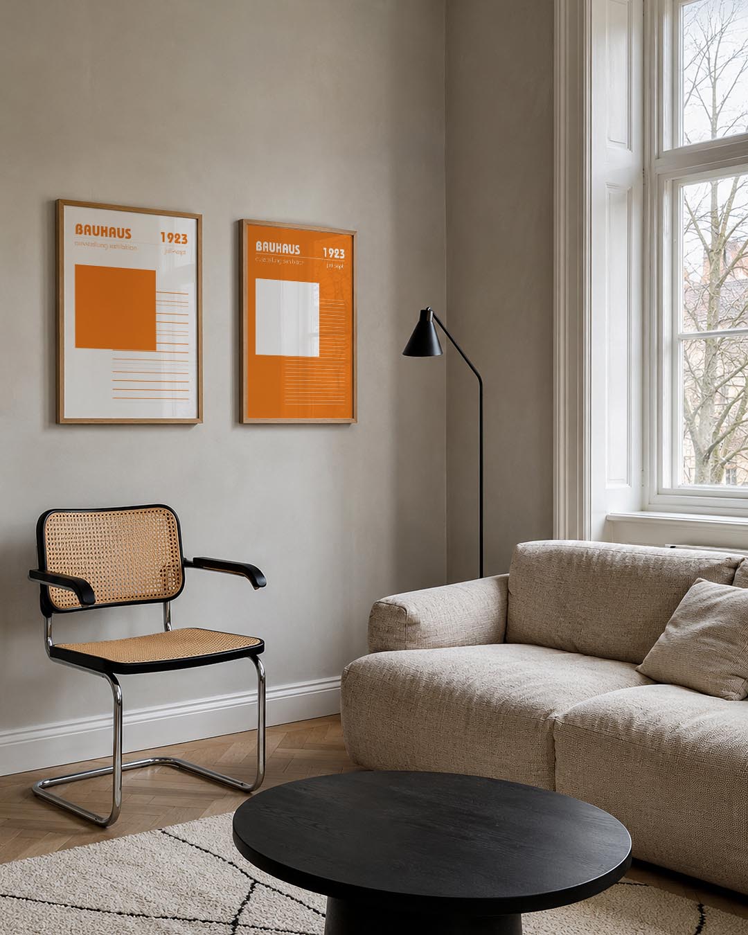 Vorm en lijnenspel Posterset