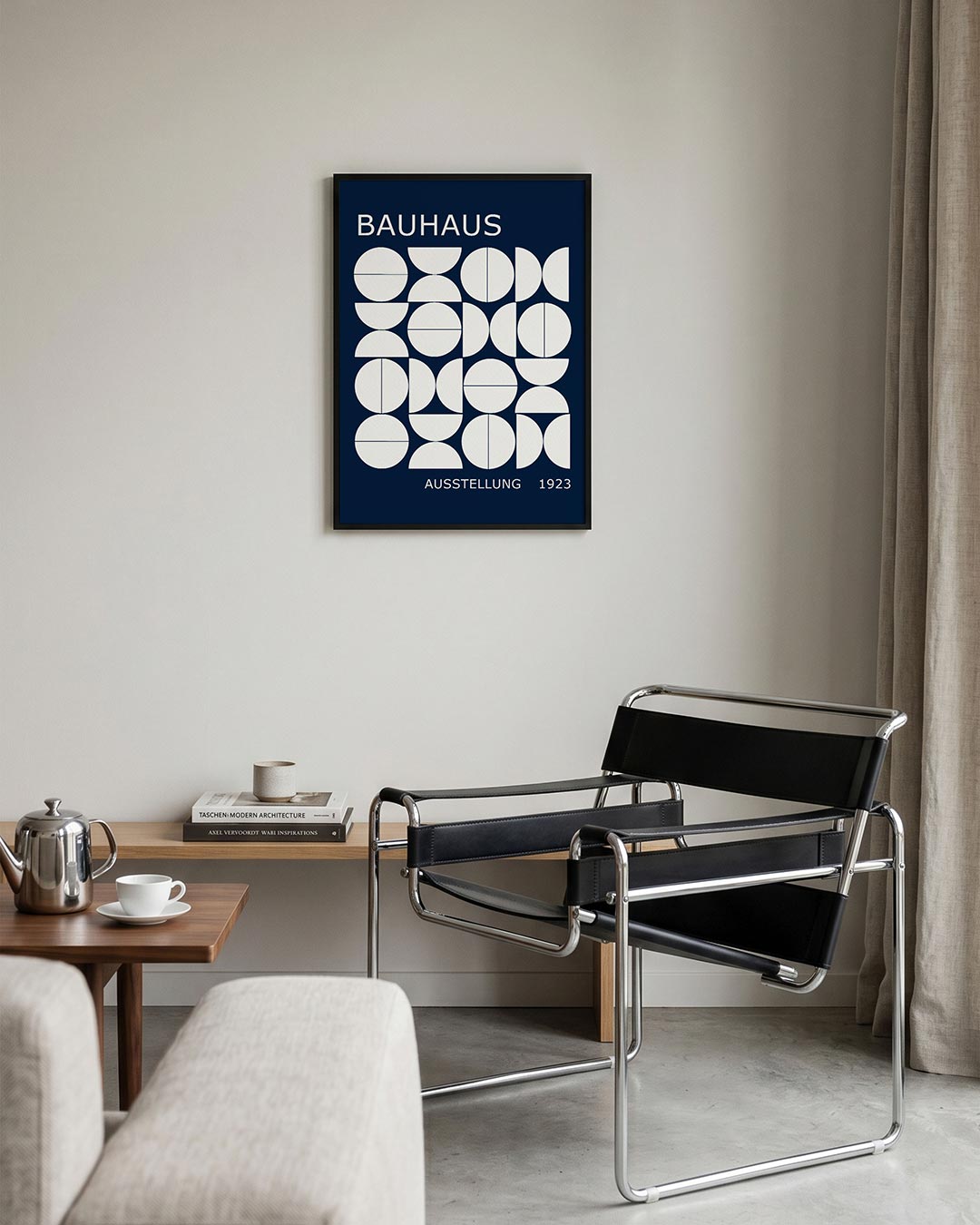 Vormritme en lijnen Poster