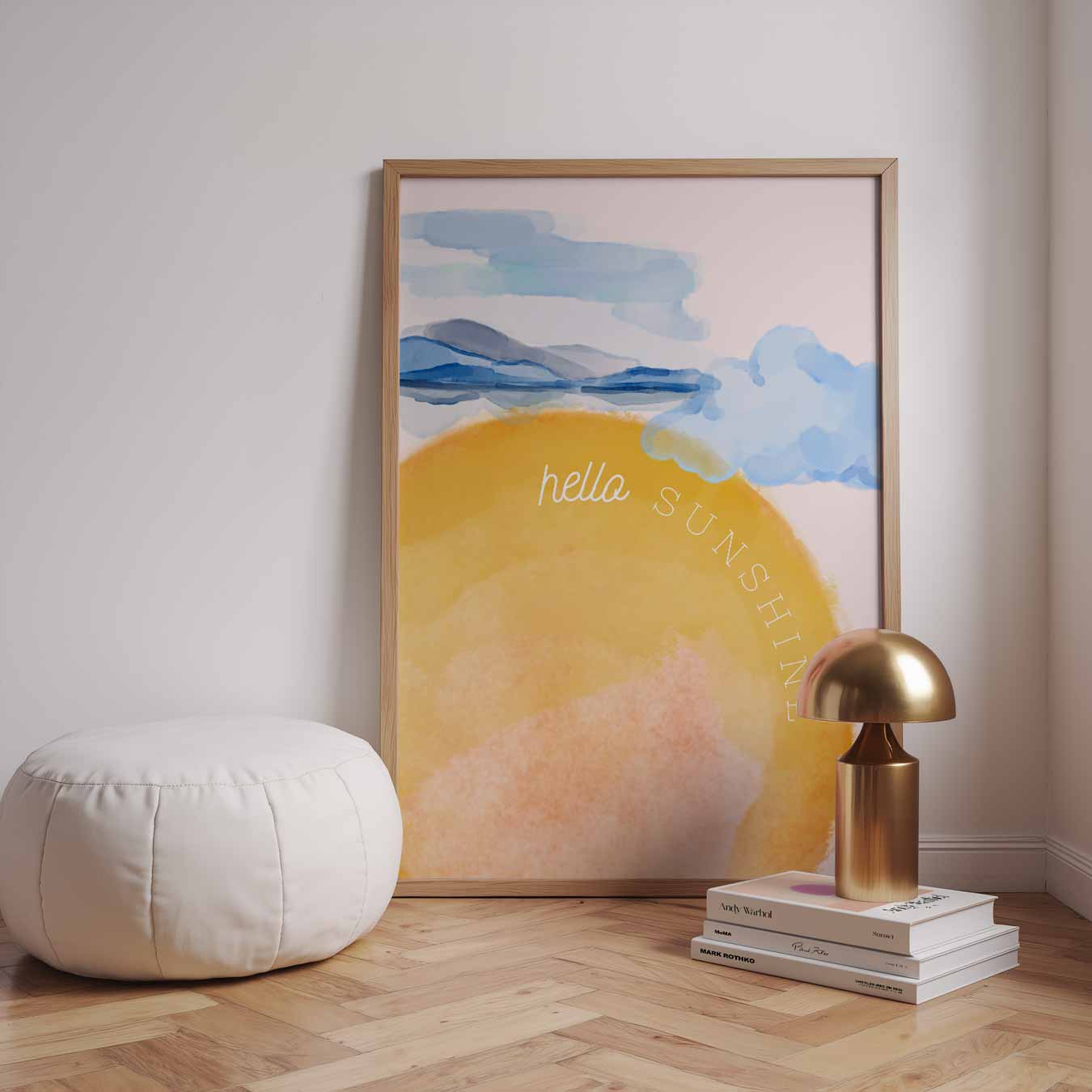Zonnestraal Vibes Poster-WallArtistic