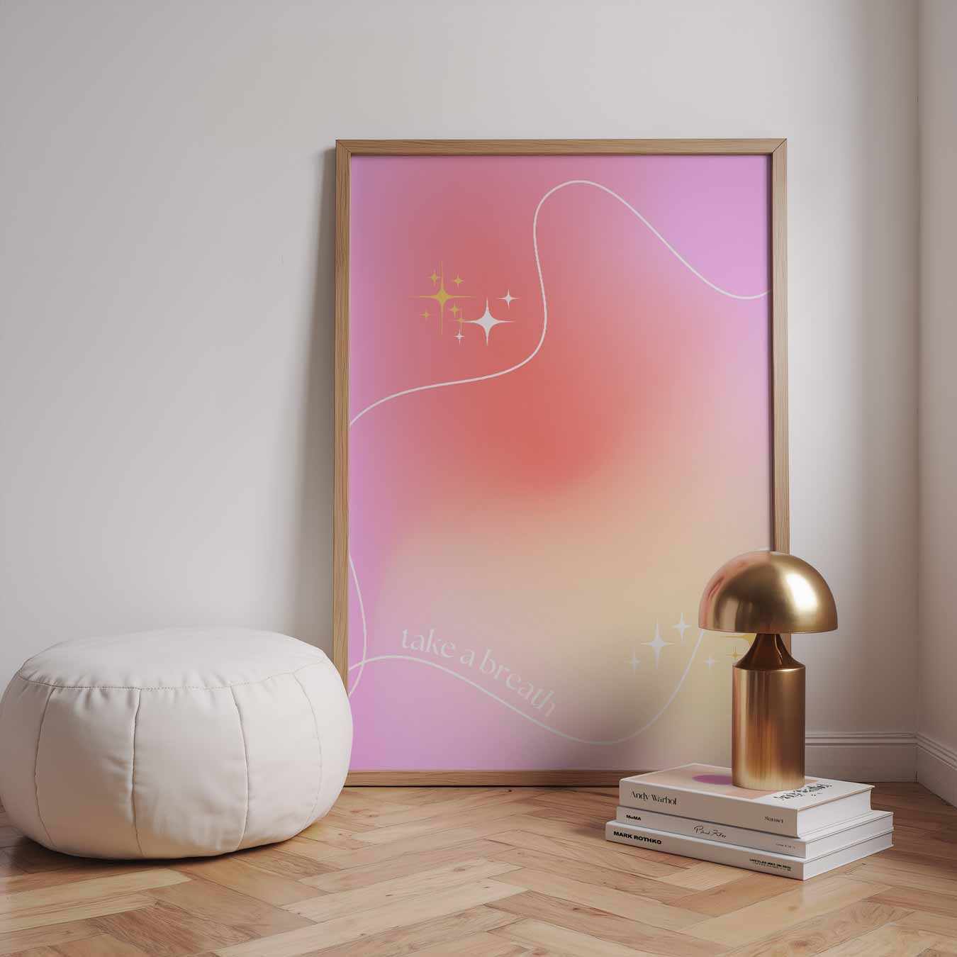 Inspirerende Ademhalingsposter-WallArtistic