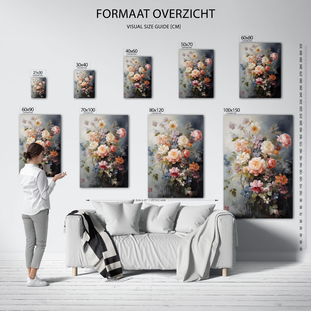 Bloemenpracht Poster
