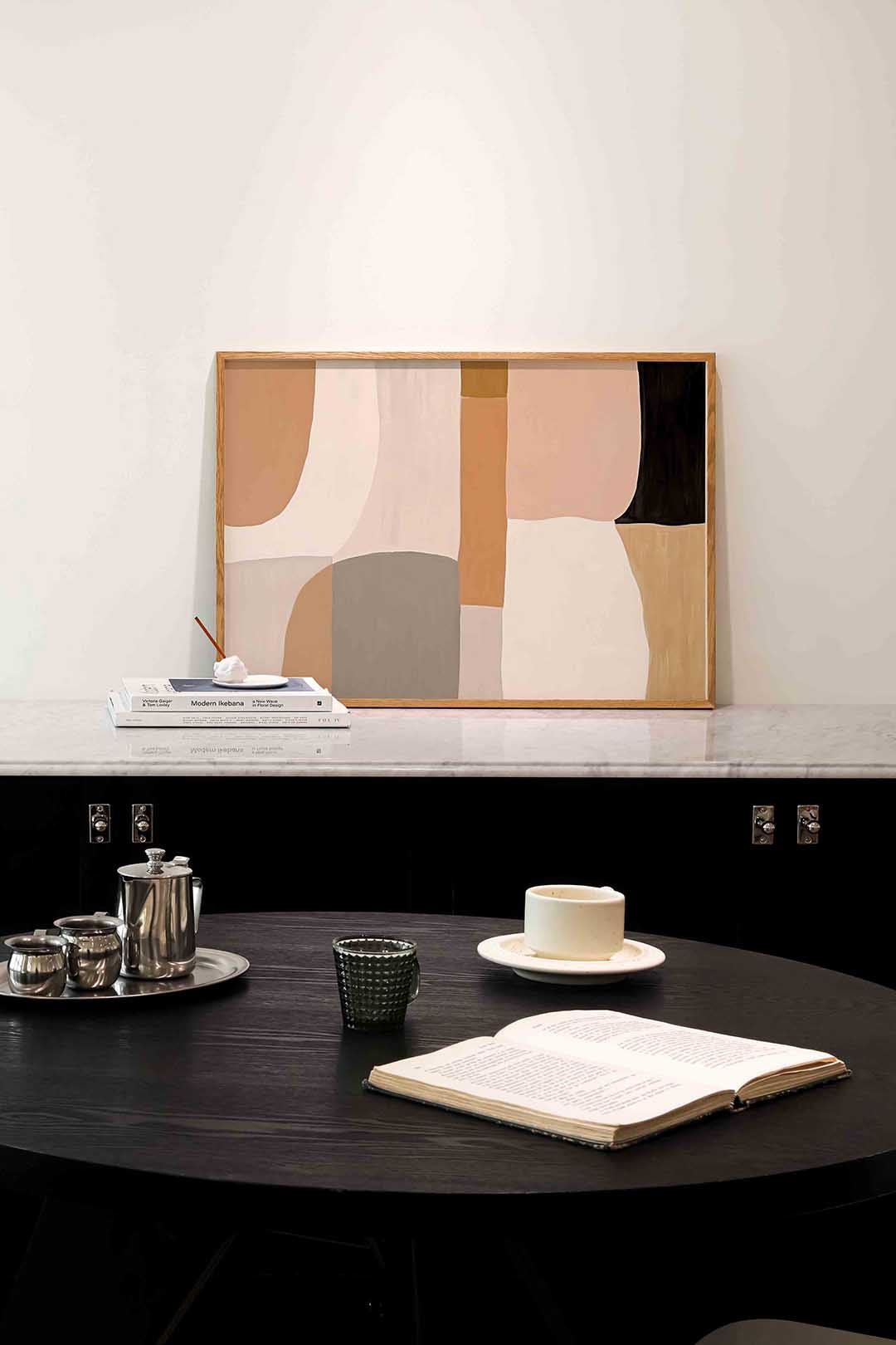 Abstracte vormen Poster