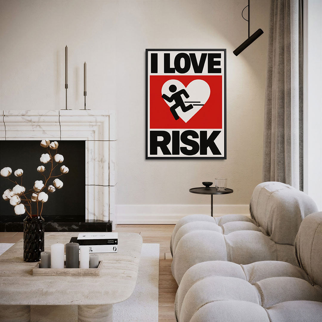 Dynamisch hart Kunstwerk