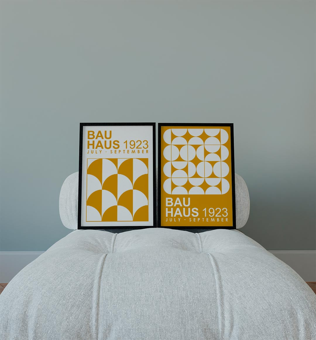Halfronde ritmes Posterset