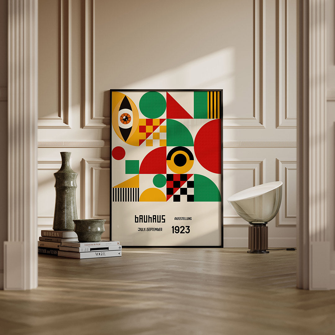 Vormen en vlakkenspel Poster