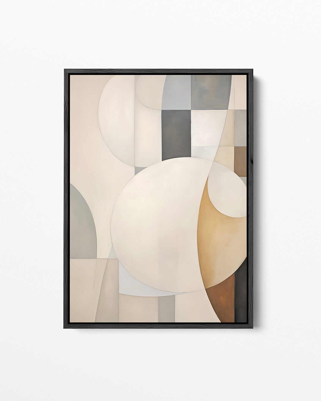 Geometrische vormen compositie Kunstwerk