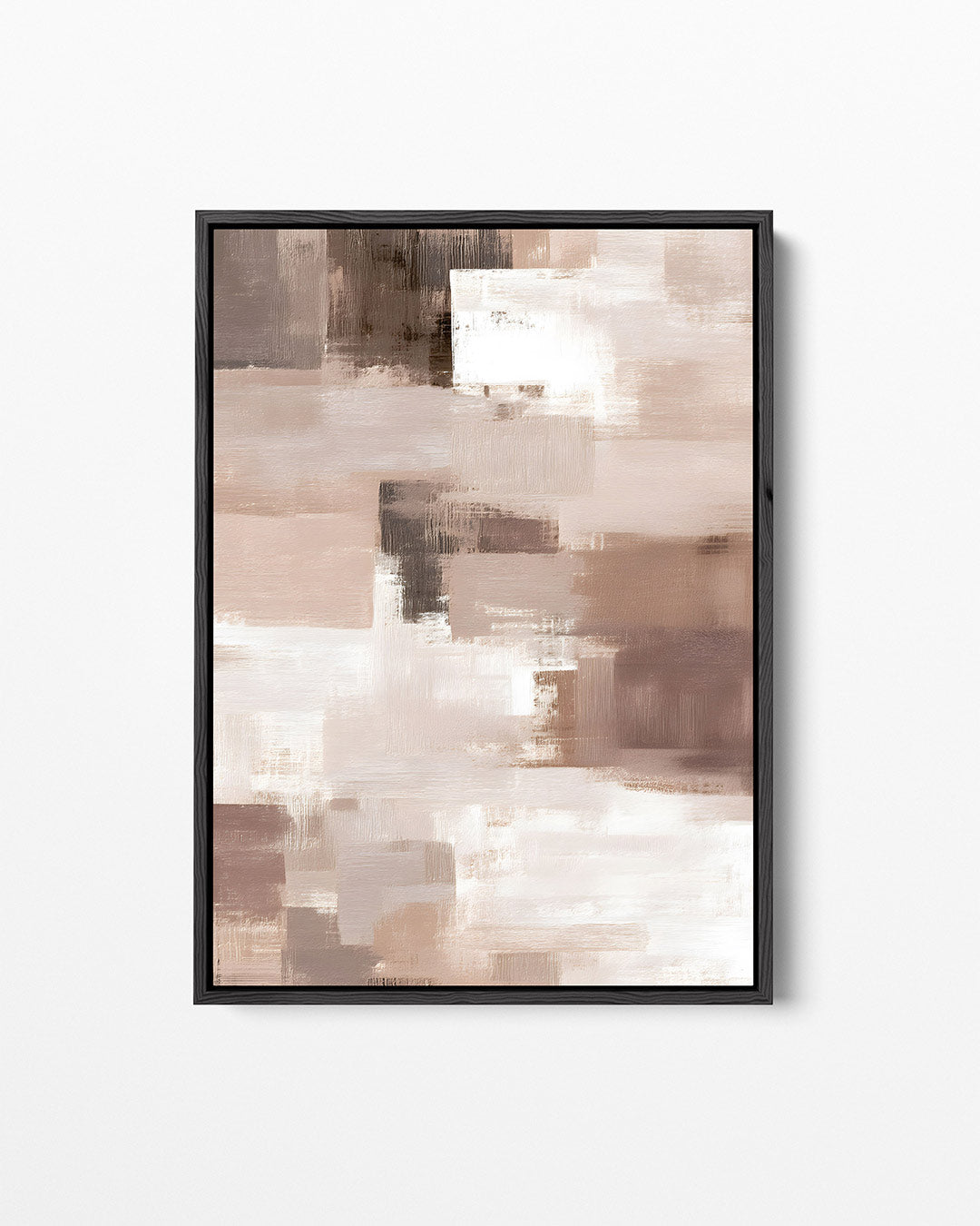 Zachte kleuren compositie Kunstwerk