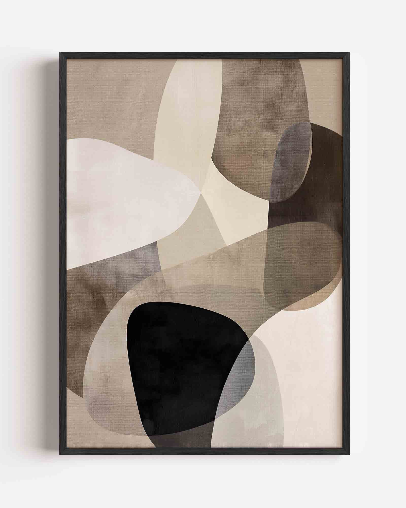 Abstracte vormen Poster
