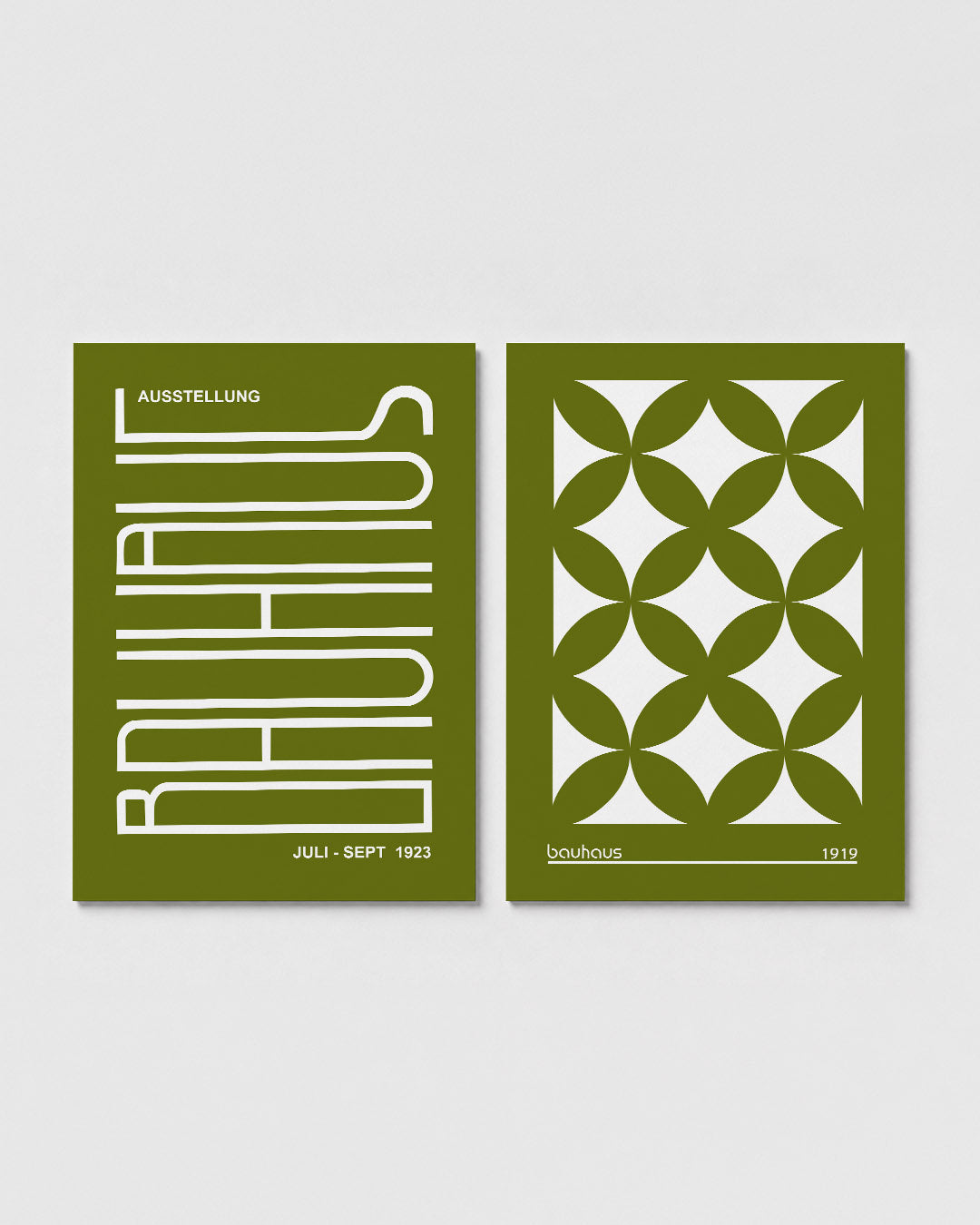 Lijnen en kleurvlakken Posterset