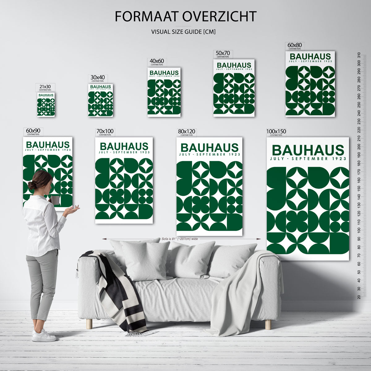 Vormen en vlakken Poster