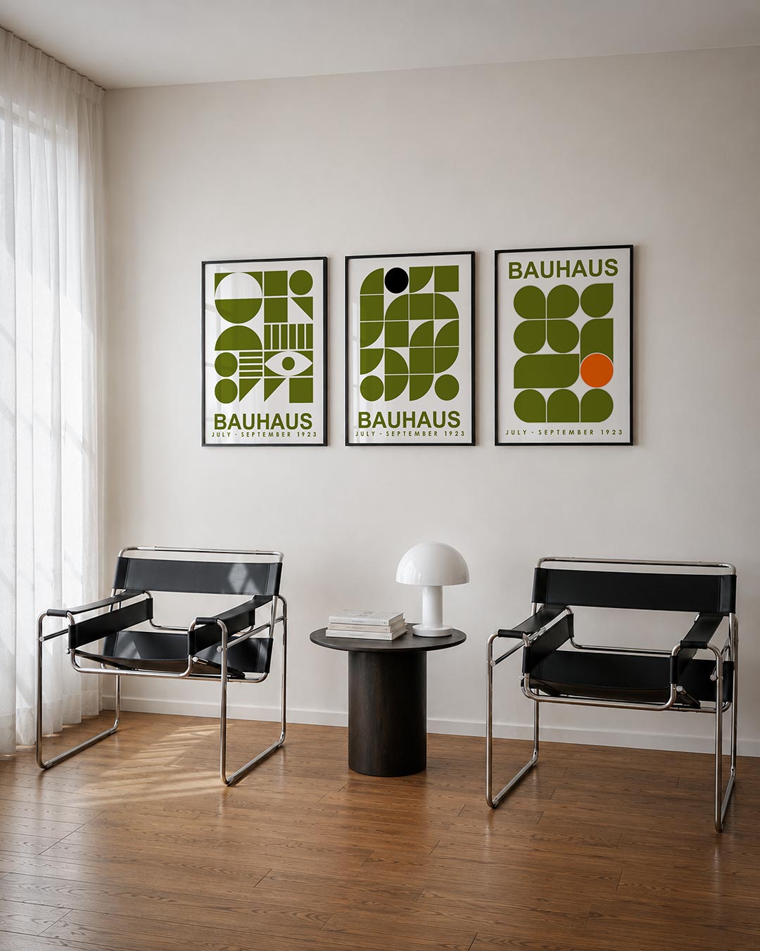 Vormen en vlakken Posterset
