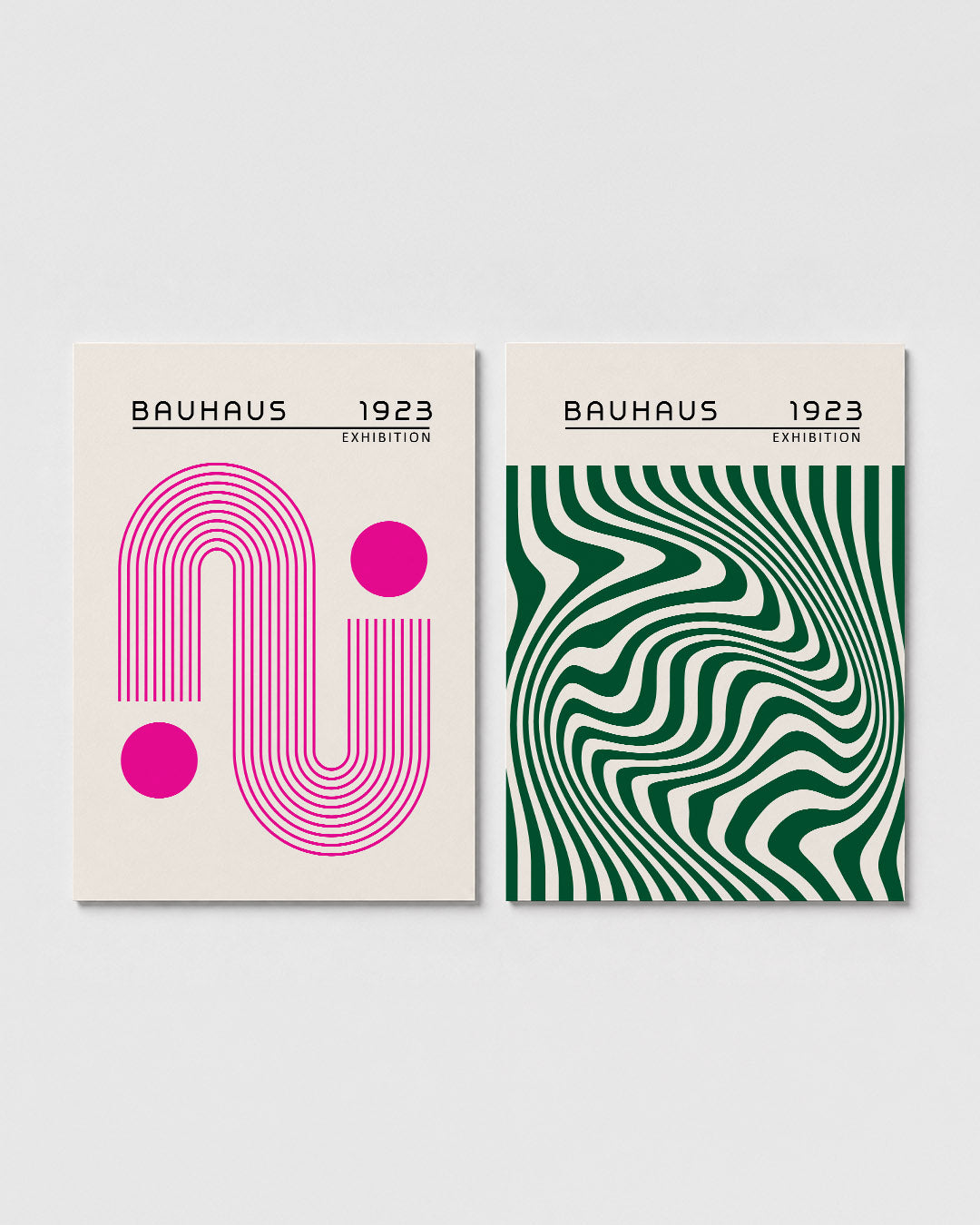 Lijnen en cirkels Posterset
