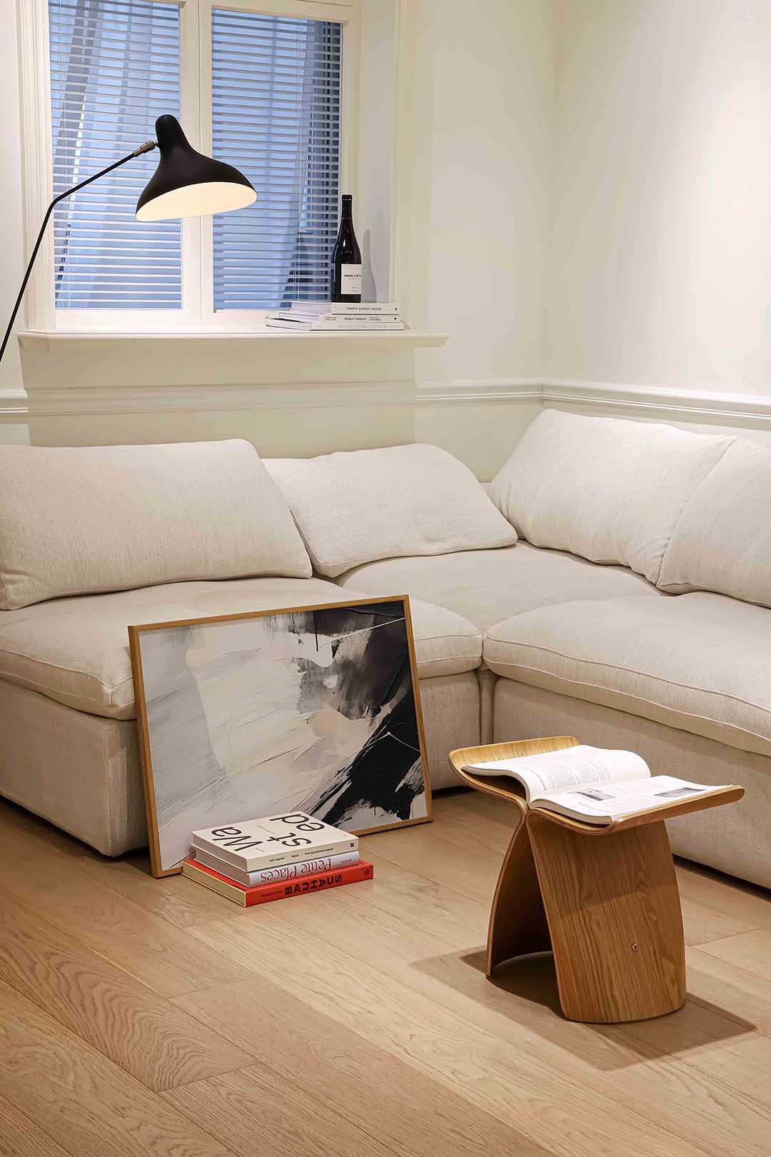 Zwart wit abstracte Poster