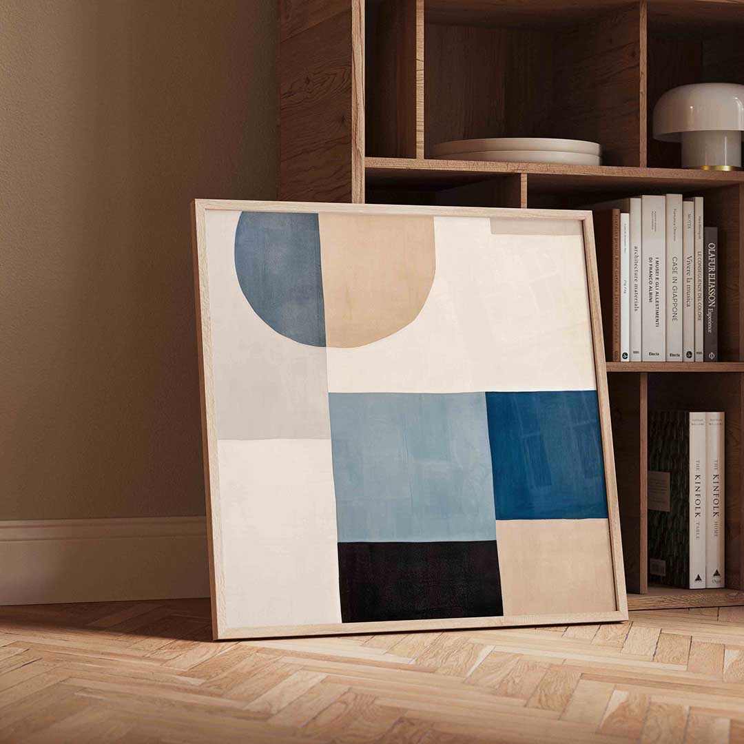 Abstracte vormen Poster