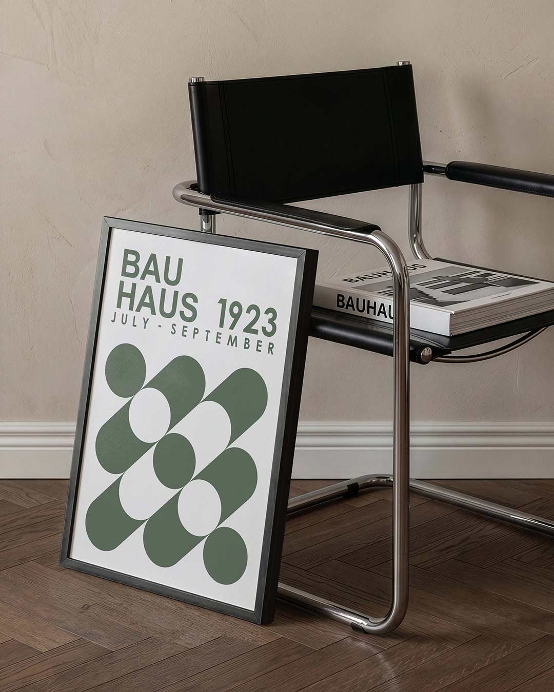Cirkel en lijnenspel Poster