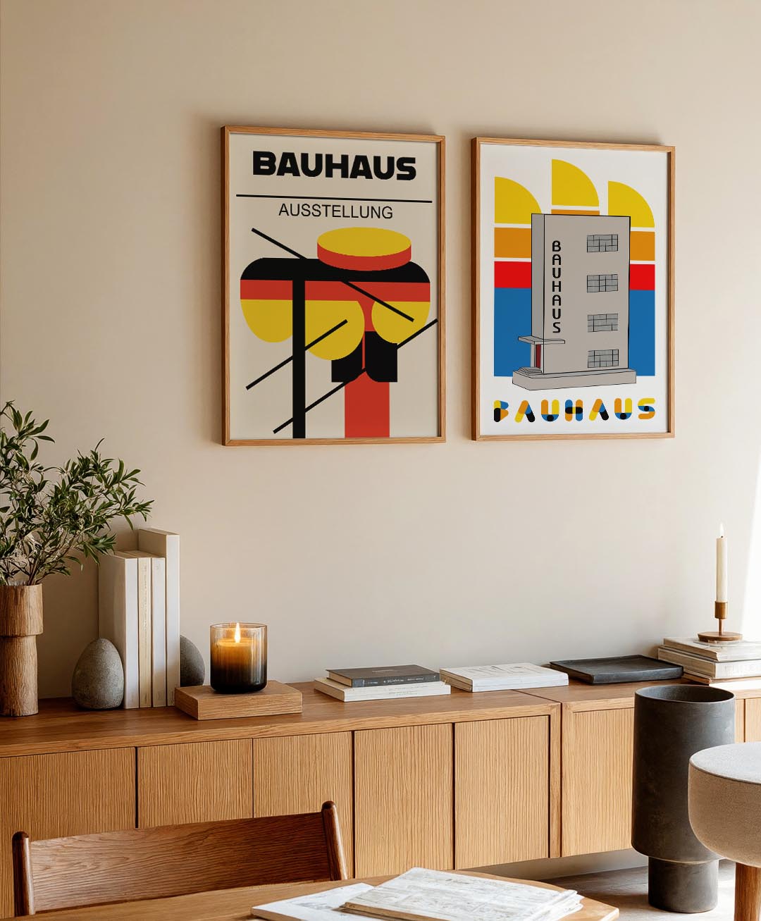 Vormen en lijnen Posterset