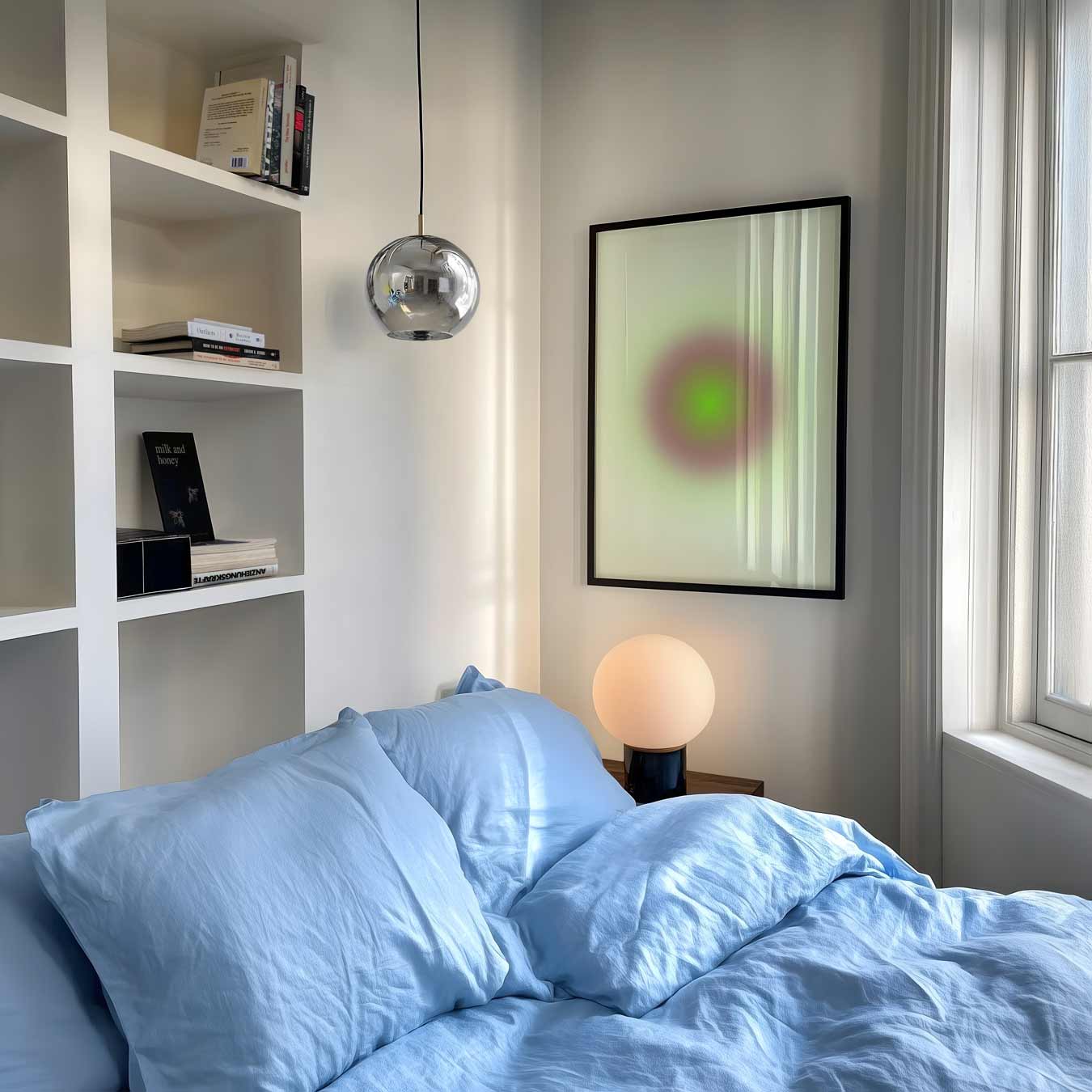 Stralende Aura Mandala Poster-WallArtistic