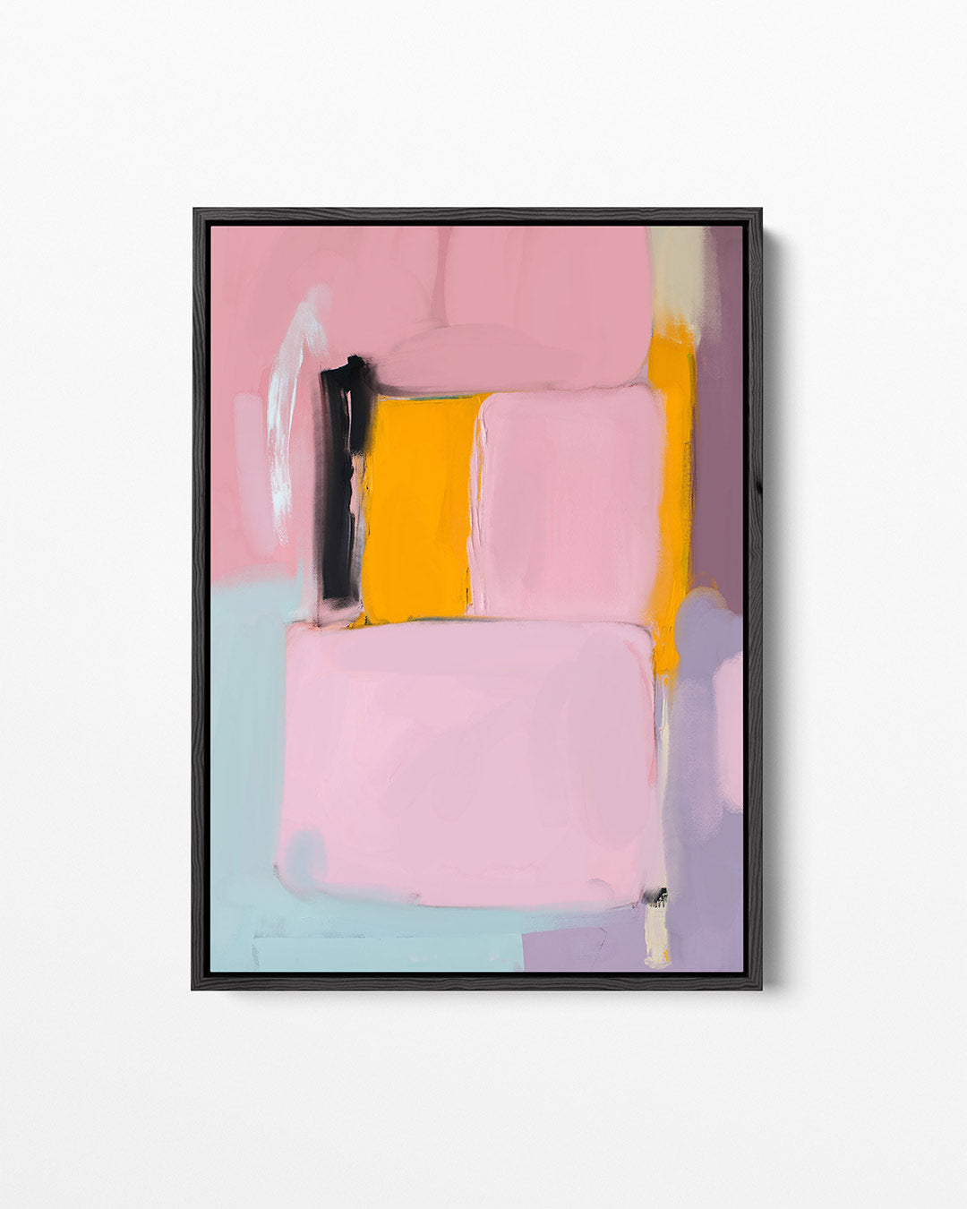 Kleurrijke vlakken Kunstwerk