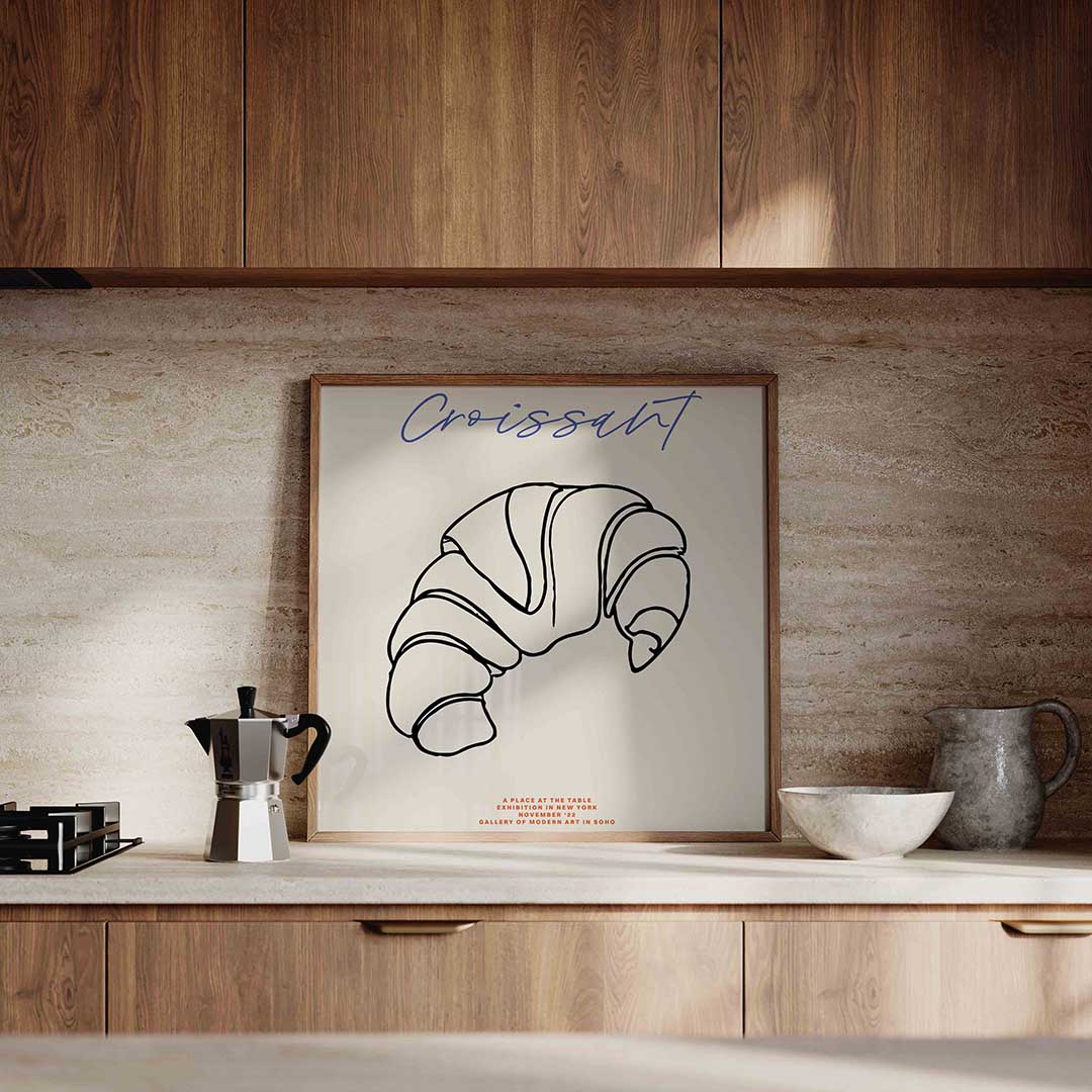 Croissant Poster